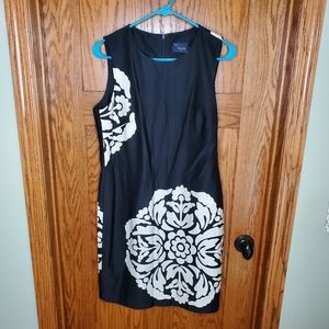 Little Black and White Dress